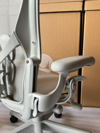 Herman Miller Aeron Chair - Mineral Plastic Base (12 Year Warranty)