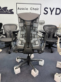 Carbon / R Fabric / Steel Base + Carpet Castors