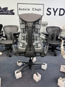Carbon / R Fabric / Steel Base + Carpet Castors