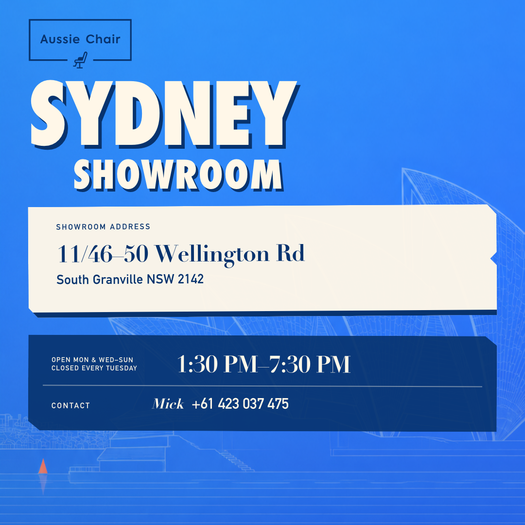 Aussie Chair showroom — 11/46-50 Wellington Rd, South Granville NSW 2142