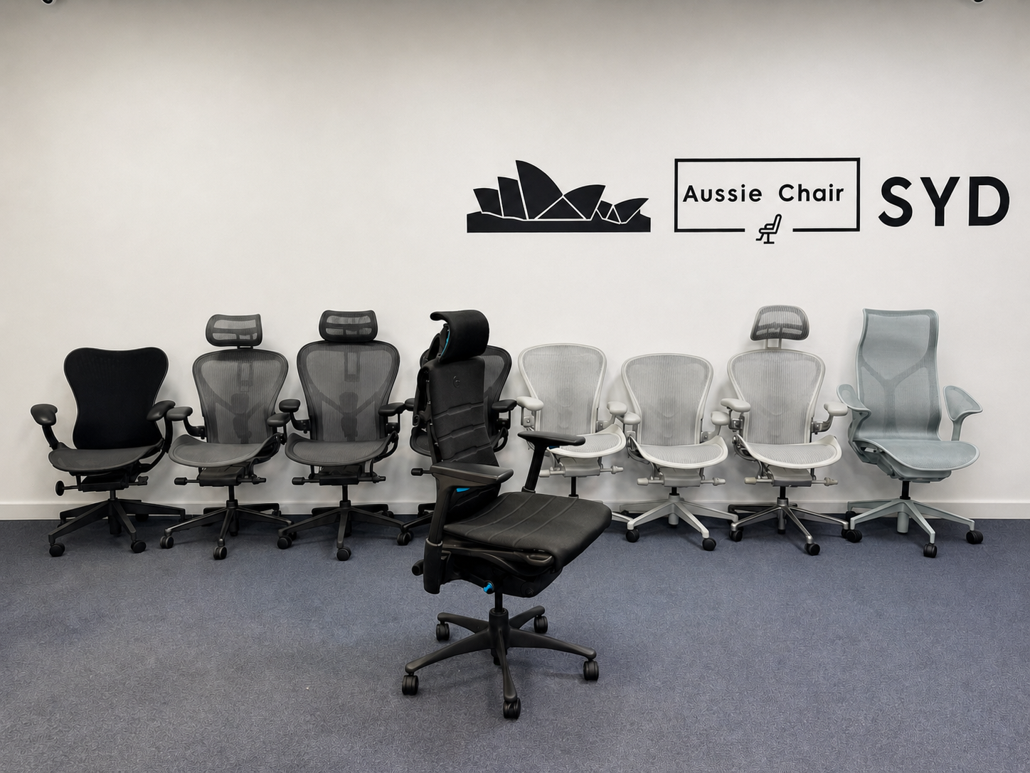 Premium ergonomic seating, ready to experience.