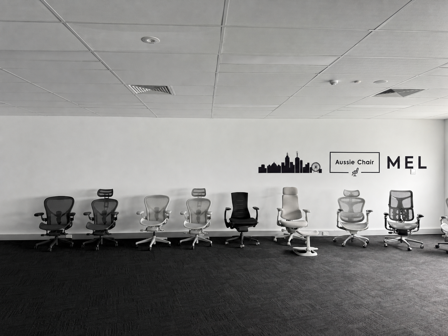 Premium ergonomic seating, ready to experience.