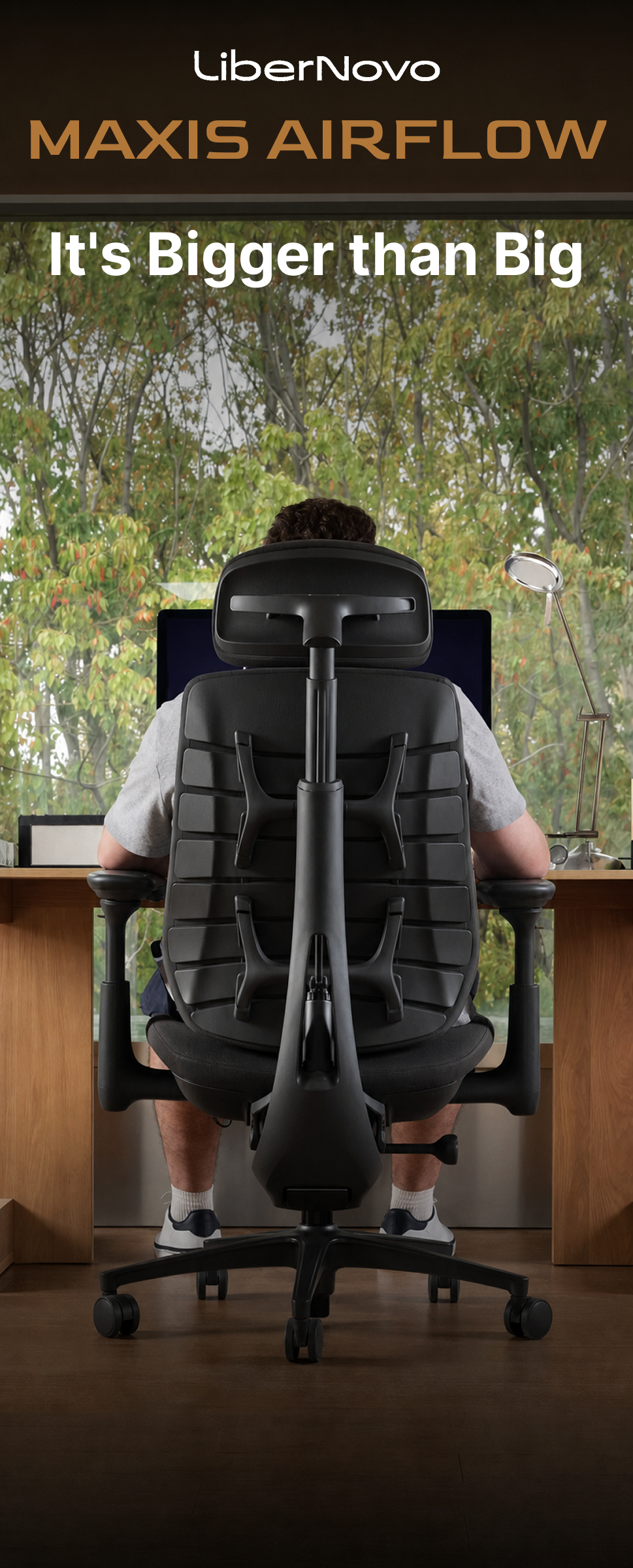 LiberNovo Maxis Big & Tall Dynamic Ergonomic Chair — feature 2
