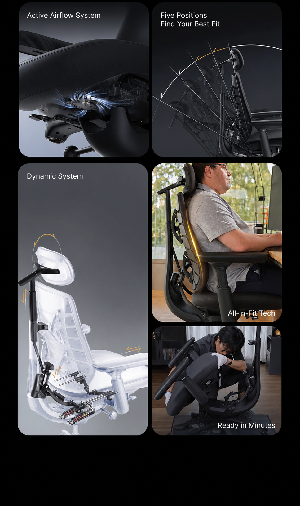 LiberNovo Maxis Big & Tall Dynamic Ergonomic Chair — feature 4