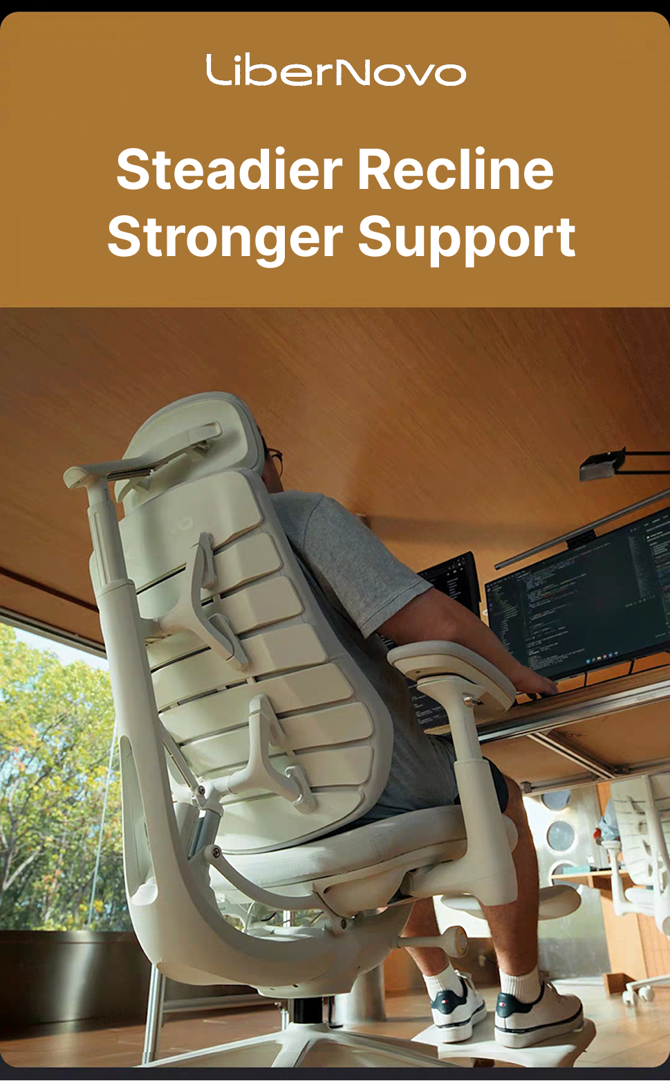 LiberNovo Maxis Big & Tall Dynamic Ergonomic Chair — feature 5