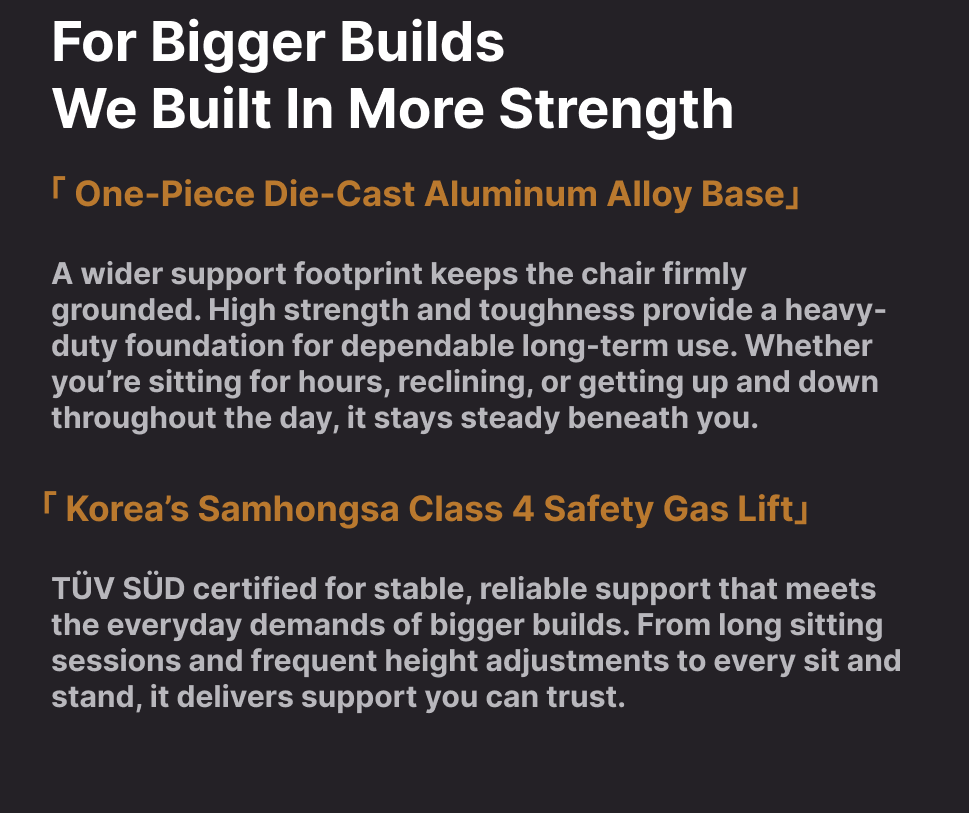 LiberNovo Maxis Big & Tall Dynamic Ergonomic Chair — feature 7