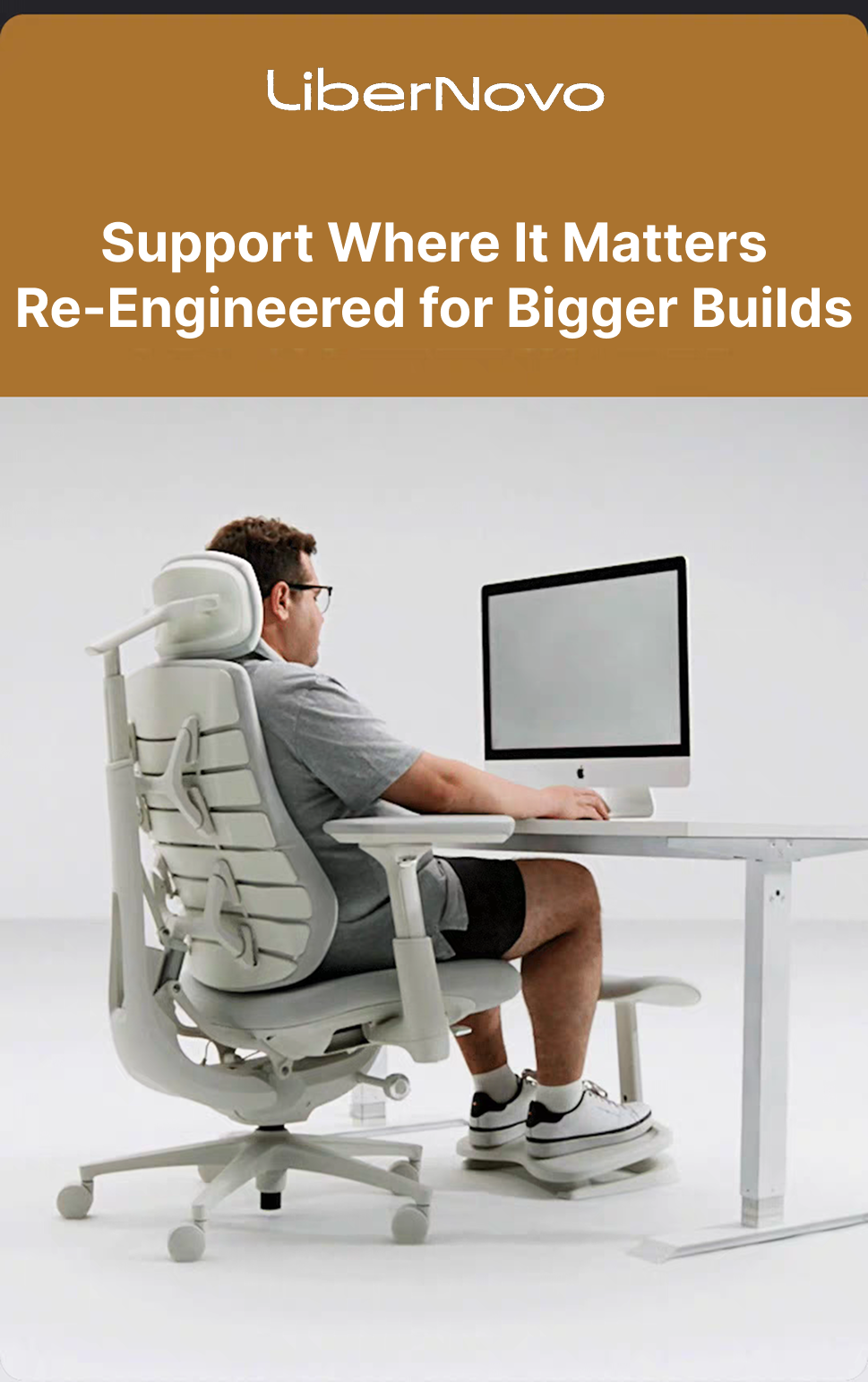 LiberNovo Maxis Big & Tall Dynamic Ergonomic Chair — feature 10