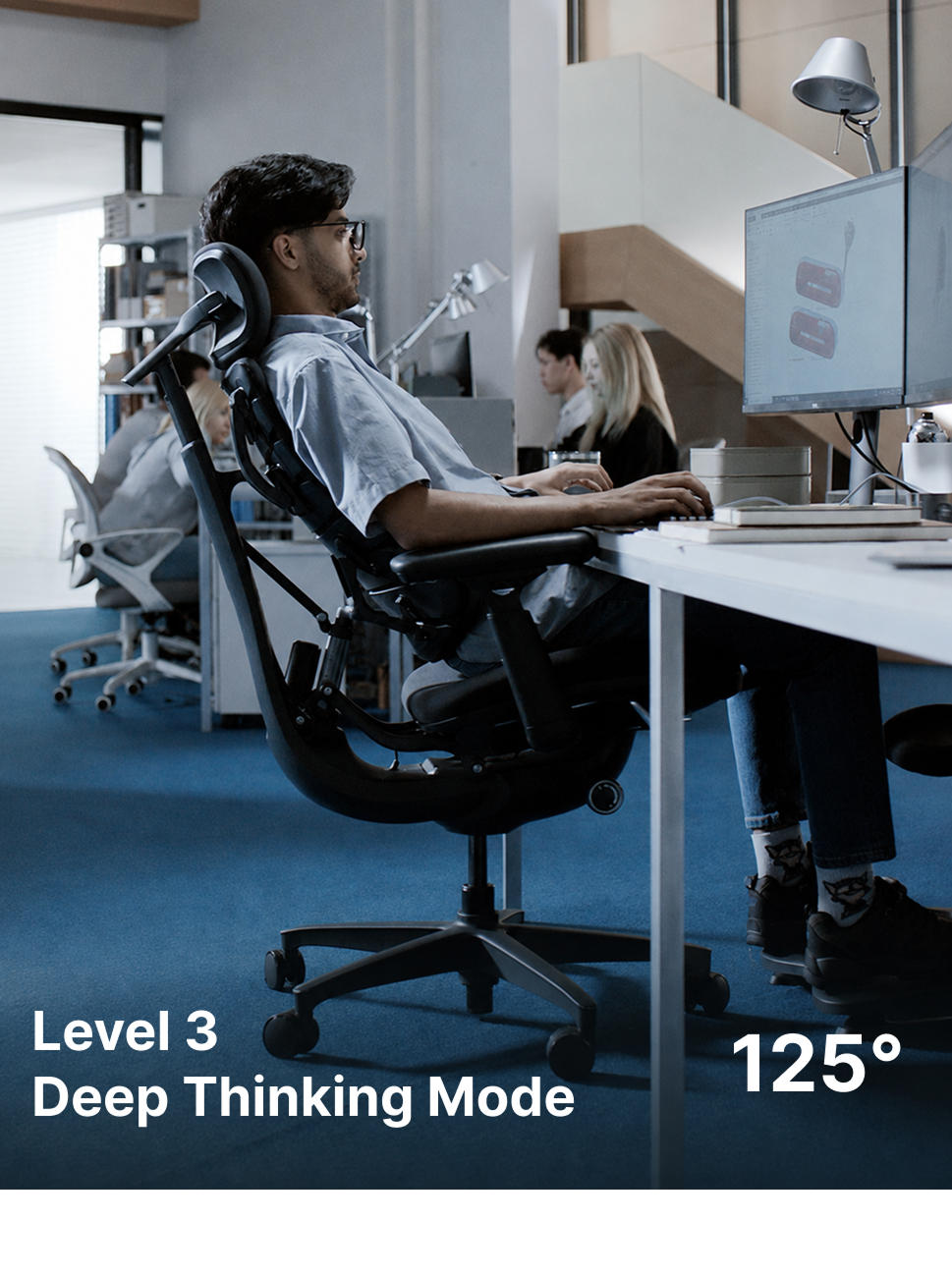 LiberNovo Maxis Big & Tall Dynamic Ergonomic Chair — feature 21
